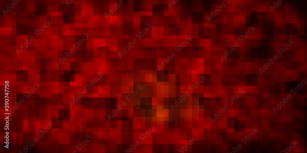 Dark Orange vector template with rectangles. Dark Orange vector template with rectangles.