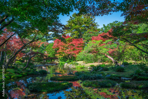 京都 無鄰菴の紅葉