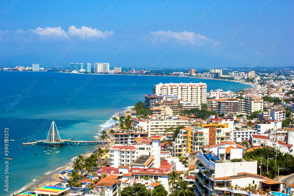View of Puerto Vallarta city