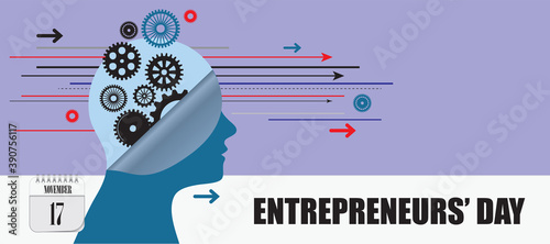 Post card Entrepreneurs Day
