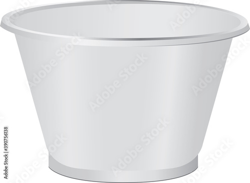 Small plastic cup
