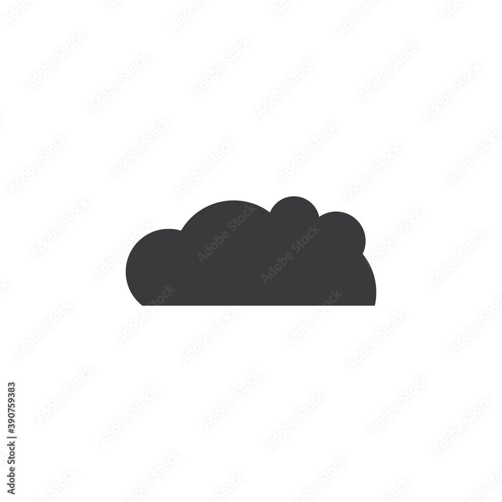 Cloud silhouette Cloud silhouette