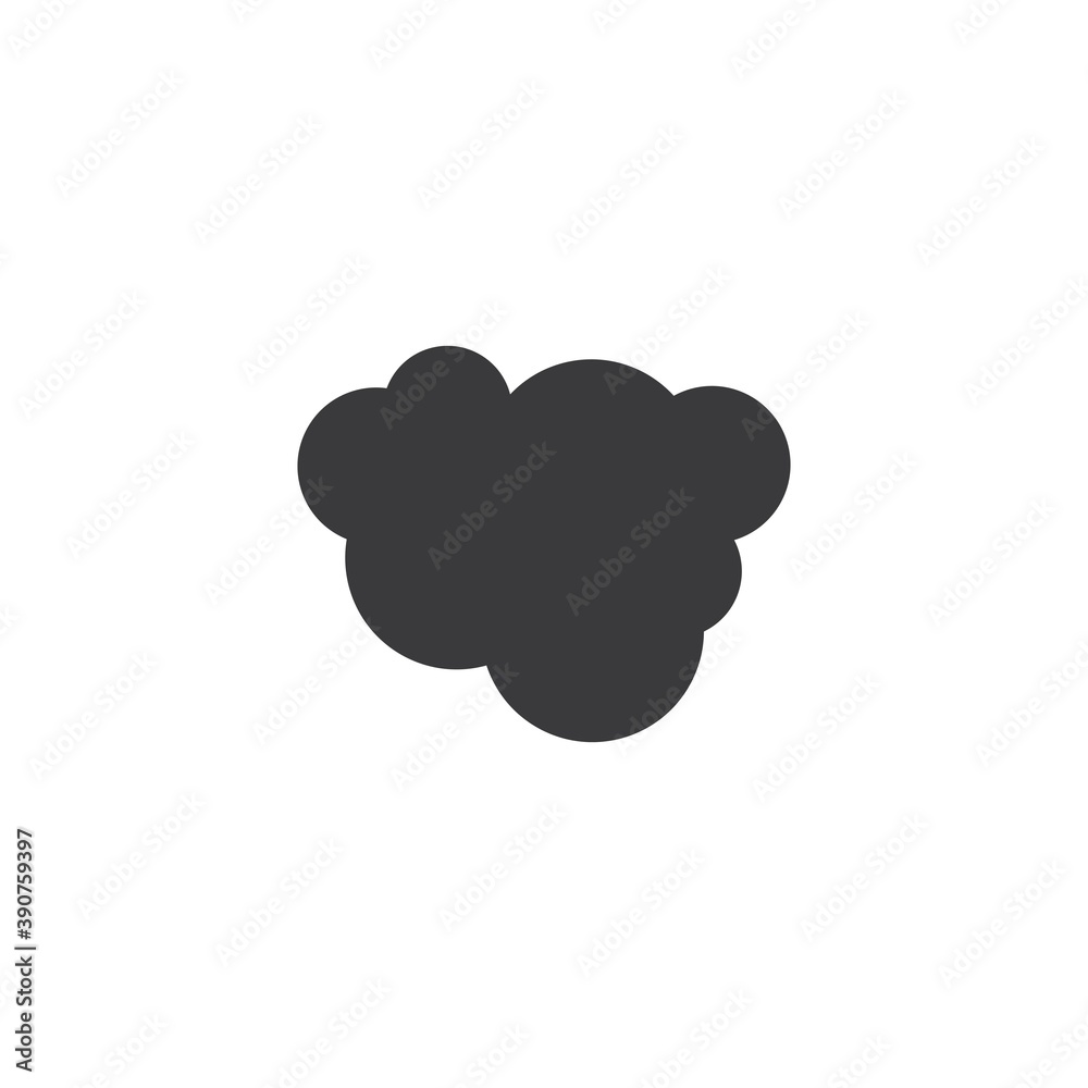 Cloud silhouette Cloud silhouette