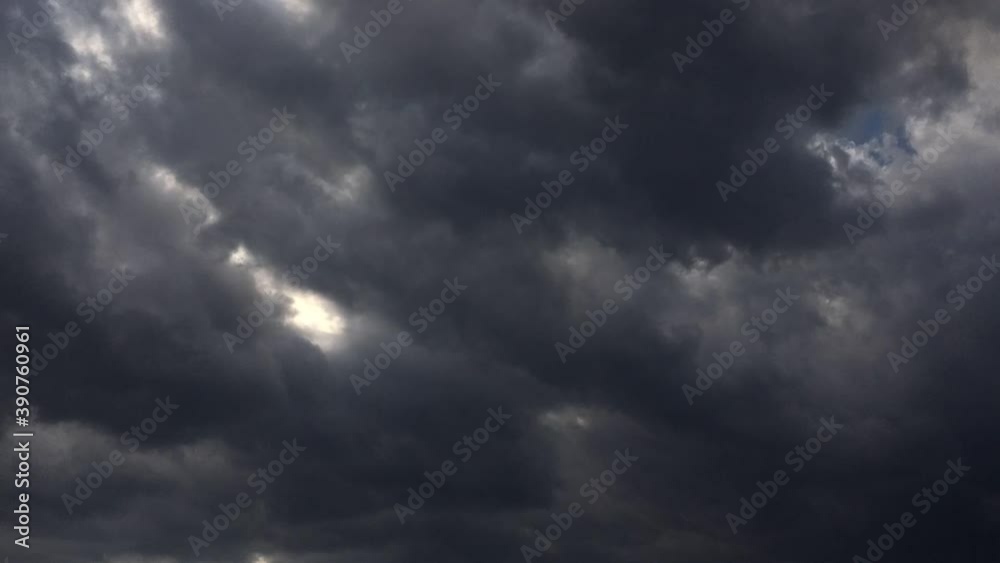 storm clouds timelapse
