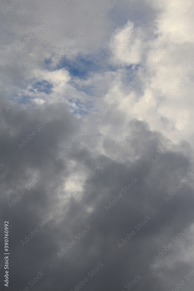 White And Dark Clouds