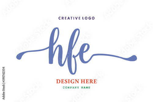 HFE lettering logo is simple, easy to understand and authoritative