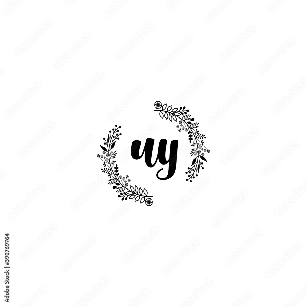 Initial UY Handwriting, Wedding Monogram Logo Design, Modern Minimalistic and Floral templates for Invitation cards
Initial UY Handwriting, Wedding Monogram Logo Design, Modern Minimalistic and Floral templates for Invitation cards