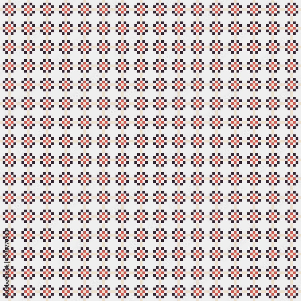 Abstract Cross Pattern Dots Logo generative computational art illustration Abstract Cross Pattern Dots Logo generative computational art illustration
