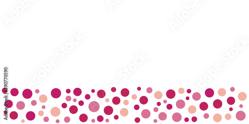 Pink red yellow white dot abstract background