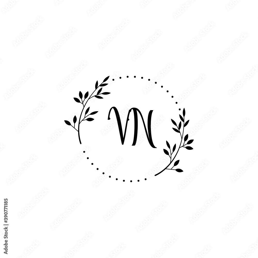 Initial VN Handwriting, Wedding Monogram Logo Design, Modern Minimalistic and Floral templates for Invitation cards
Initial VN Handwriting, Wedding Monogram Logo Design, Modern Minimalistic and Floral templates for Invitation cards