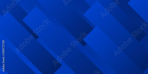 Bright navy blue dynamic abstract vector background with diagonal lines. Trendy classic color of 2021. 3d cover of business presentation banner for sale event night party. Fast moving soft shadow dots