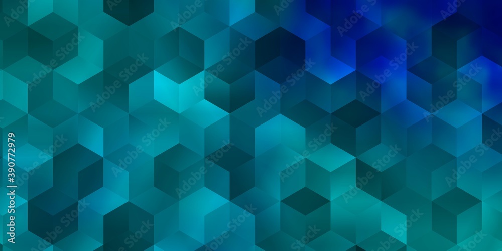 Light Pink, Blue vector background with hexagons. Light Pink, Blue vector background with hexagons.