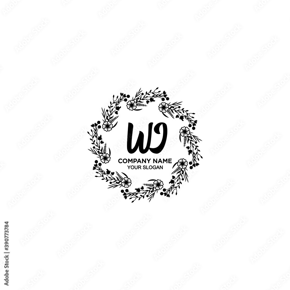 Initial WJ Handwriting, Wedding Monogram Logo Design, Modern Minimalistic and Floral templates for Invitation cards
Initial WJ Handwriting, Wedding Monogram Logo Design, Modern Minimalistic and Floral templates for Invitation cards