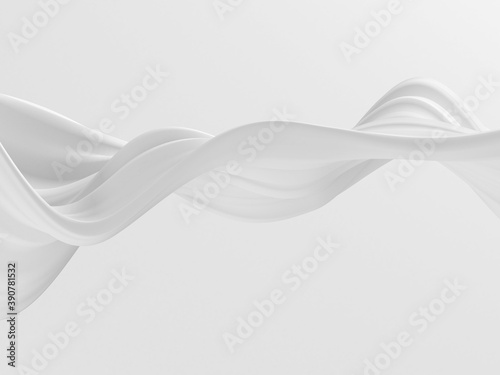 White abstract liquid wavy background