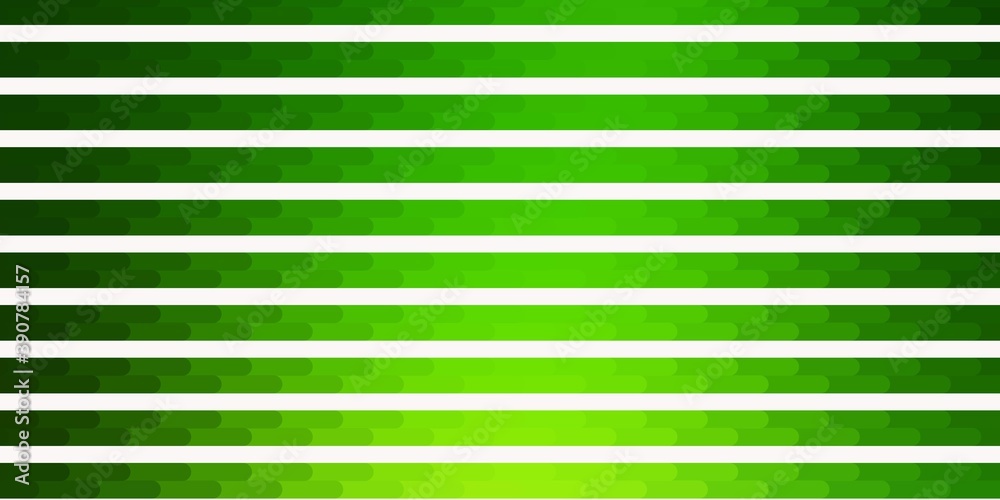 Fototapeta premium Light Green vector background with lines.