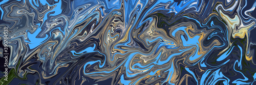 Abstract Liquid Marble Texture Background Design
