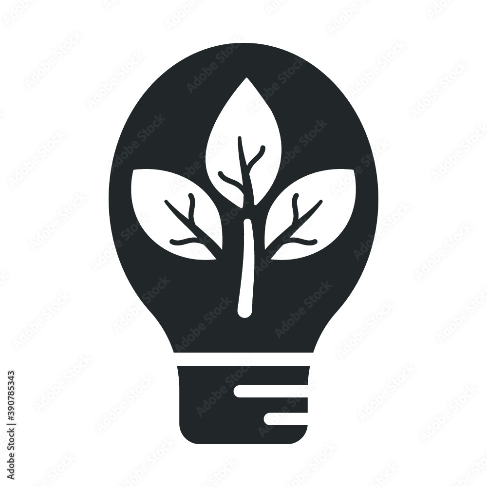 Eco idea icon Eco idea icon