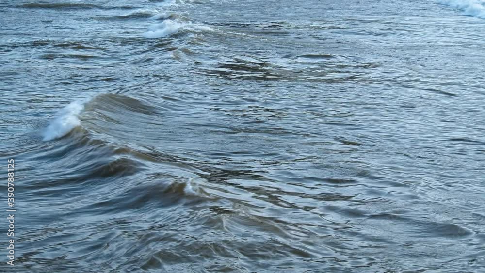 Waves on the Beach Waves on the Beach