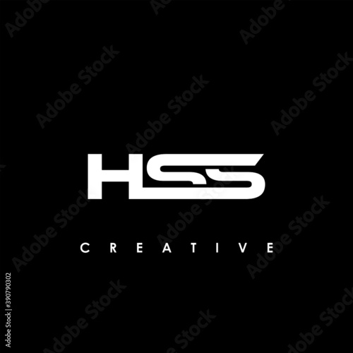 HSS Letter Initial Logo Design Template Vector Illustration	
 photo