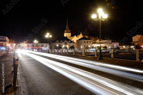 St Gilles croix de vie  by night