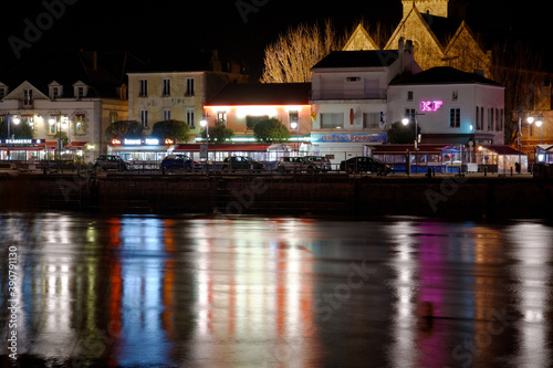 St Gilles croix de vie  by night