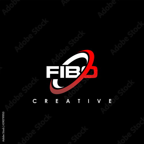 FIBO Letter Initial Logo Design Template Vector Illustration	
 photo