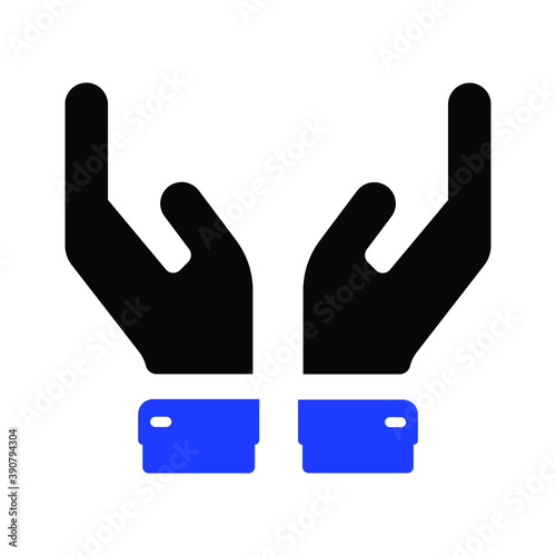 Free Hands Vector Icon Illustration
