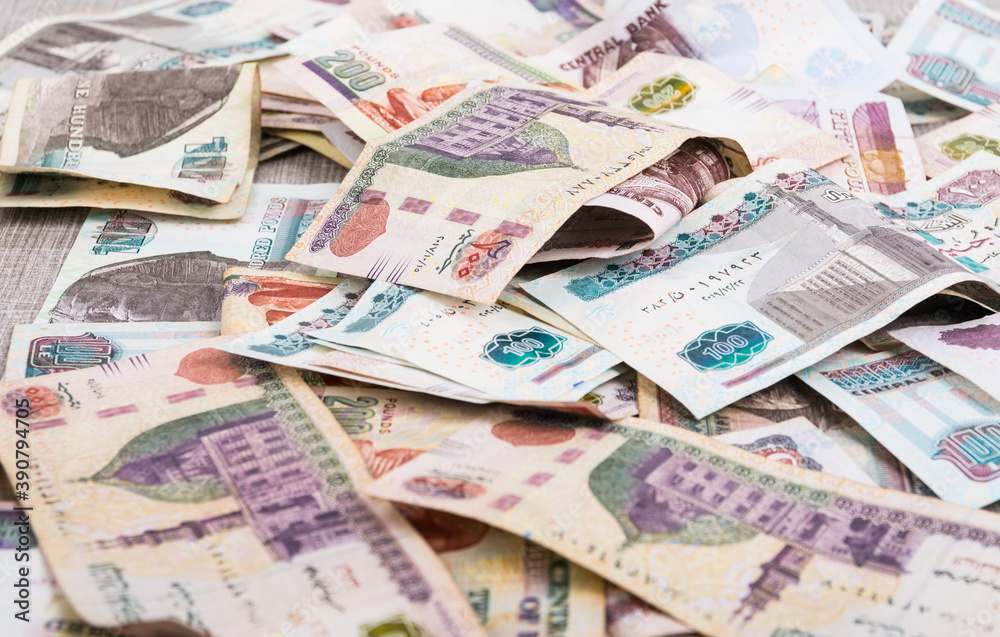 Egyptian hundred pounds money Background Egyptian hundred pounds money Background