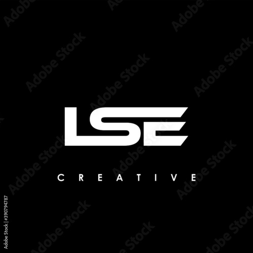LSE Letter Initial Logo Design Template Vector Illustration	
 photo