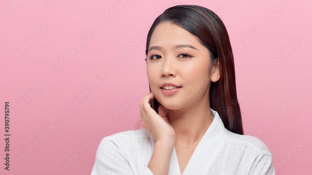 Beautiful Young asian Woman with Clean Fresh Skin look. Girl beauty face care. Facial treatment. Cosmetology, beauty and spa. Beautiful Young asian Woman with Clean Fresh Skin look. Girl beauty face care. Facial treatment. Cosmetology, beauty and spa.