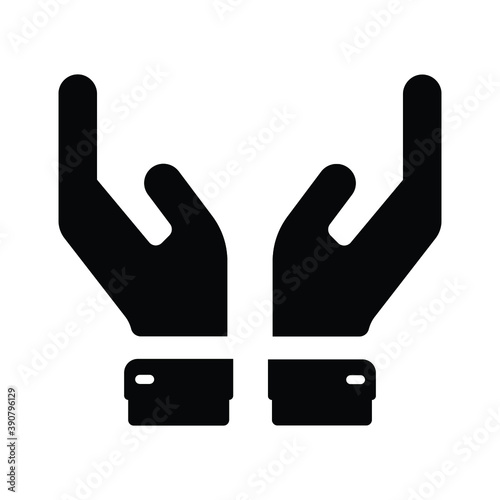 Free Hands Vector Icon Illustration