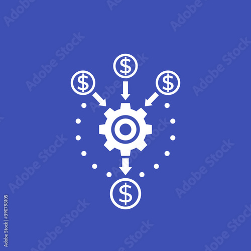 cash flow optimization icon