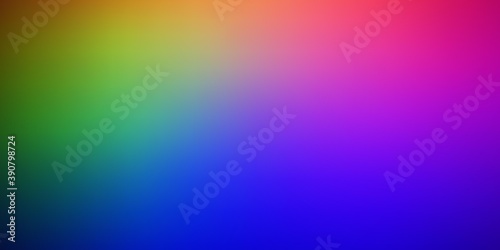Dark Multicolor vector blurred colorful pattern.