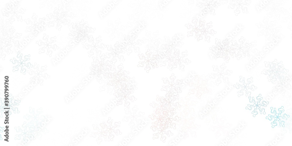 Light pink, green vector natural backdrop with flowers. Light pink, green vector natural backdrop with flowers.
