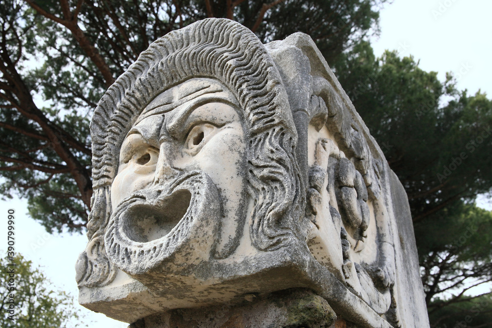 ancient ruins of Ostia Antica, Rome 