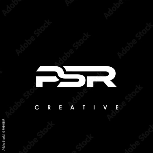 PSR Letter Initial Logo Design Template Vector Illustration	
