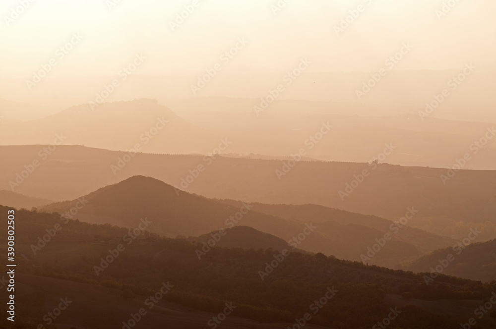Landscape at Val d'Orcia, Tuscany, Italy. Landscape at Val d'Orcia, Tuscany, Italy.