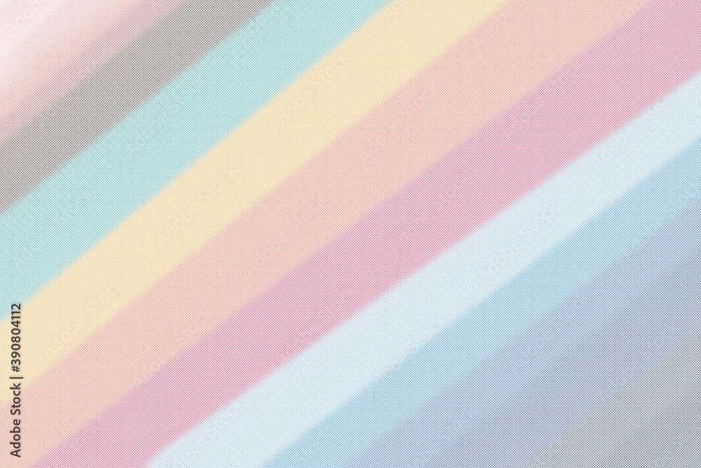 Abstract gradient multicolored of many dots in diagonal view