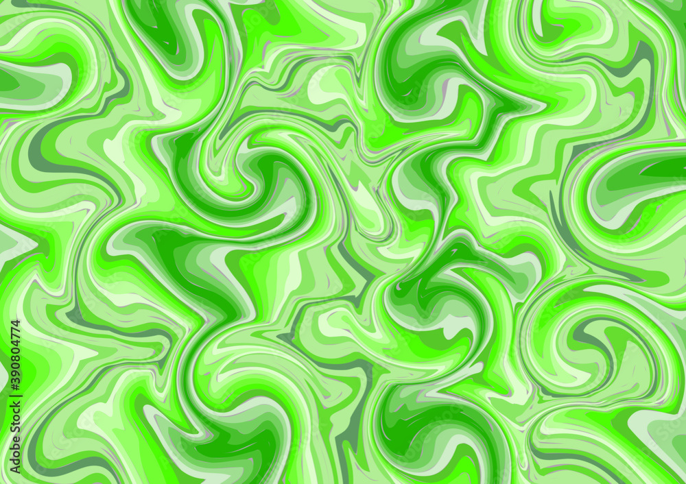 Green Color Marble Pattern for Background & Texture