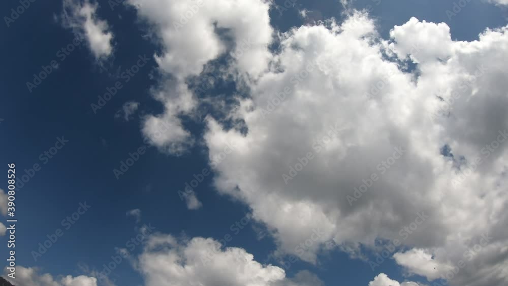 Time laps landscape, the movement of the clouds Time laps landscape, the movement of the clouds