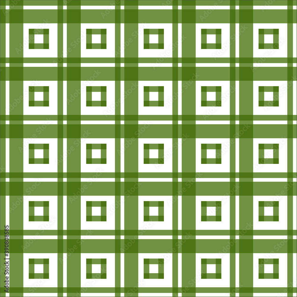 Dark Green Square Check Fabric Pattern for Background & Texture Dark Green Square Check Fabric Pattern for Background & Texture