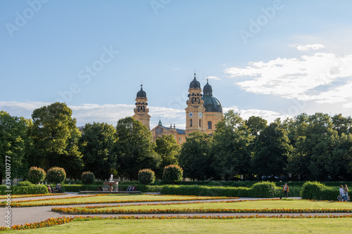The Hofgarten in Munich, Bavaria