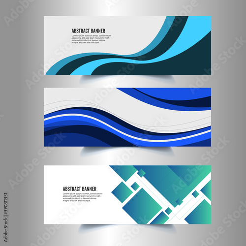 business web banner template, abstract banner, webs banner vector format