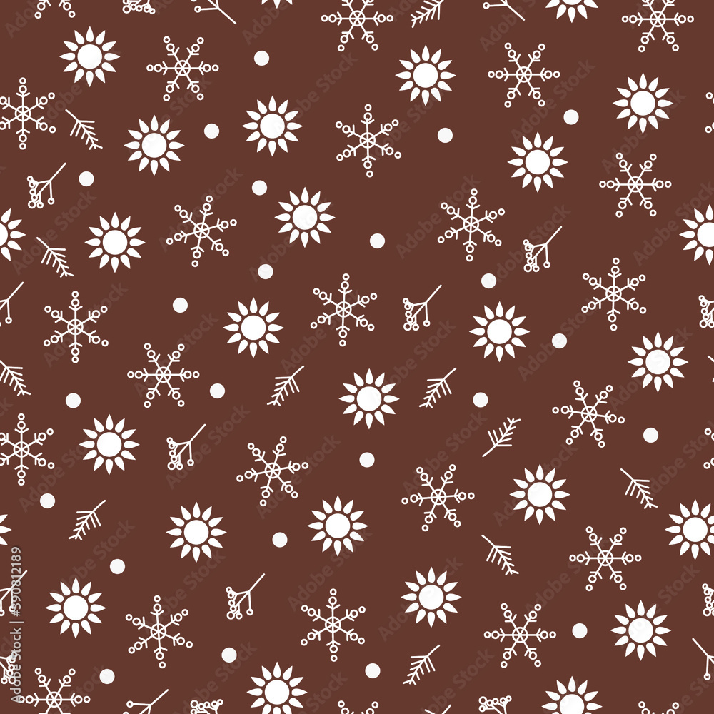 festive, cute and cozy seamless christmas pattern with snowflakes for wrapping paper festive, cute and cozy seamless christmas pattern with snowflakes for wrapping paper
