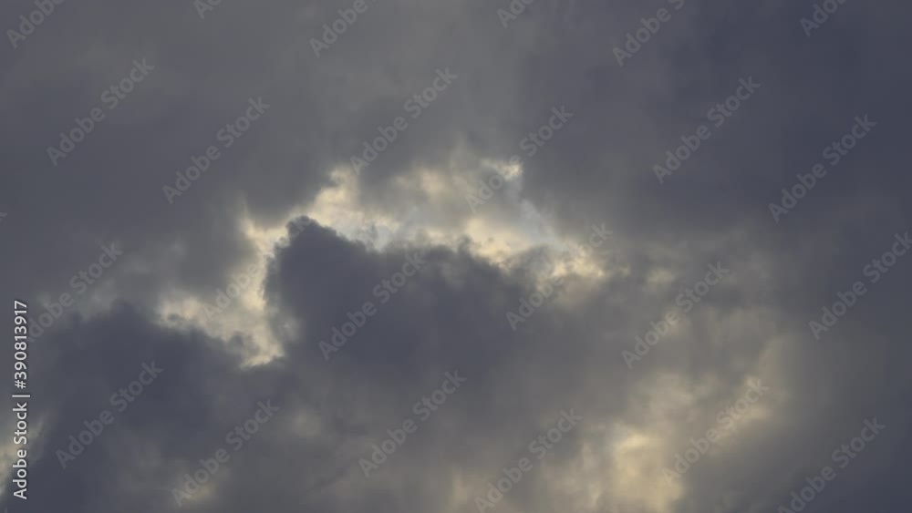 rain clouds are moved by strong wind, countryside. rain clouds are moved by strong wind, countryside.