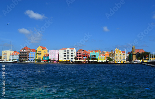 Fototapeta Naklejka Na Ścianę i Meble -  Curacao Island , Caribbean sea , city, dutch