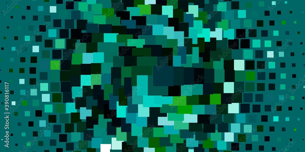 Light Blue, Green vector pattern in square style. Light Blue, Green vector pattern in square style.