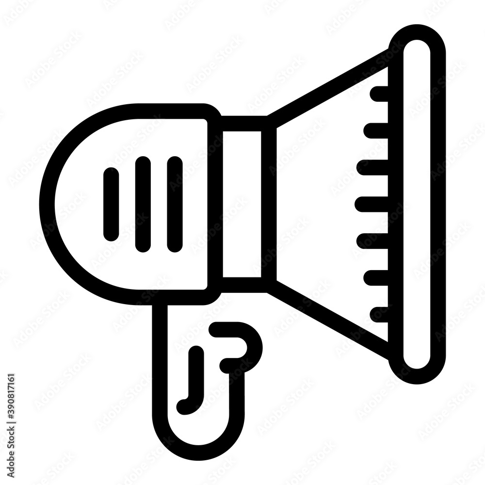 Digital media marketing icon. Outline digital media marketing vector icon for web design isolated on white background Digital media marketing icon. Outline digital media marketing vector icon for web design isolated on white background