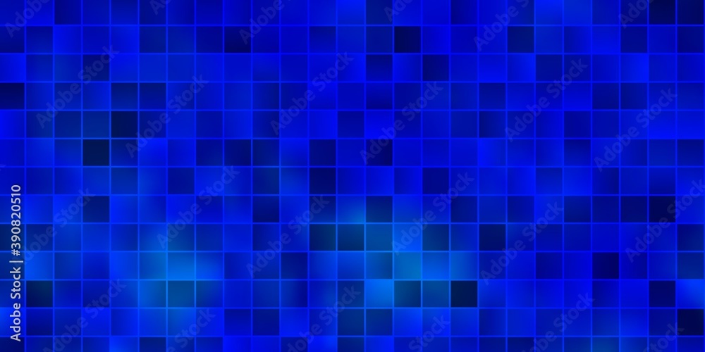 Light BLUE vector texture in rectangular style. Light BLUE vector texture in rectangular style.
