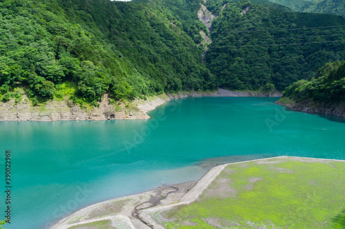 奥大井の湖上の駅